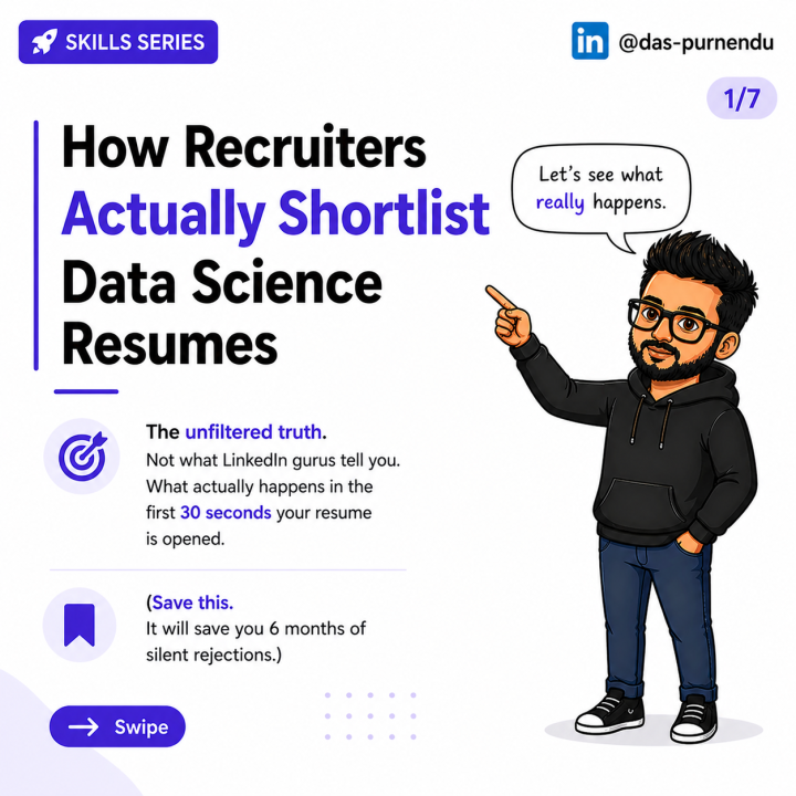Data Science Resume Tips handbook cover
