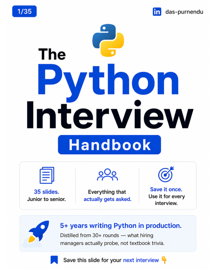 Python Handbook handbook cover